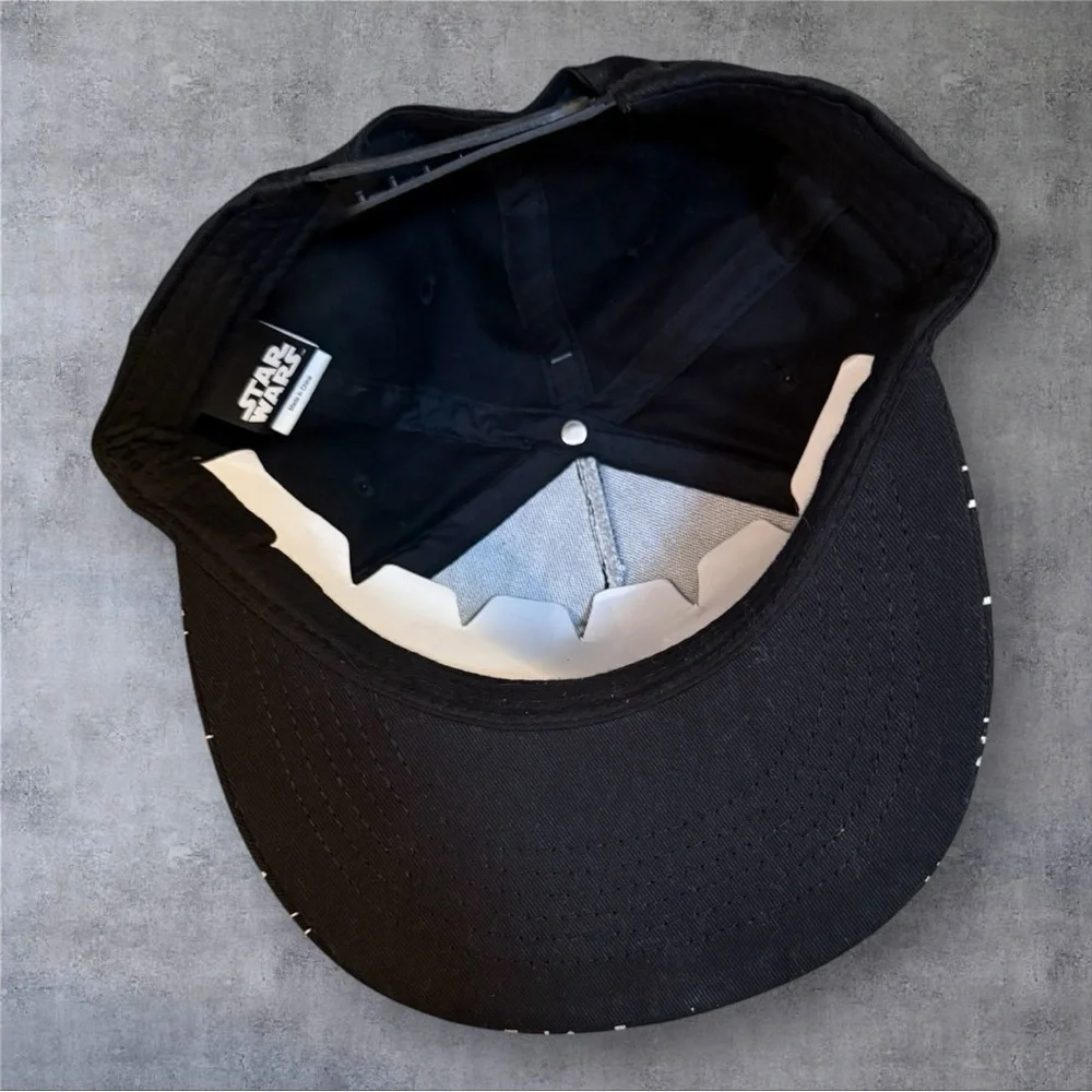 Star Wars Logo Kids Official Snapback Hat Black - Flat Brim - NWT